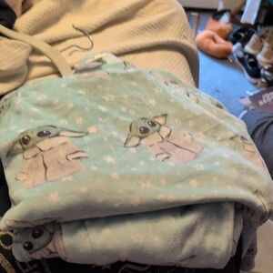 munki munki Starry Character Pajamas - Light Blue